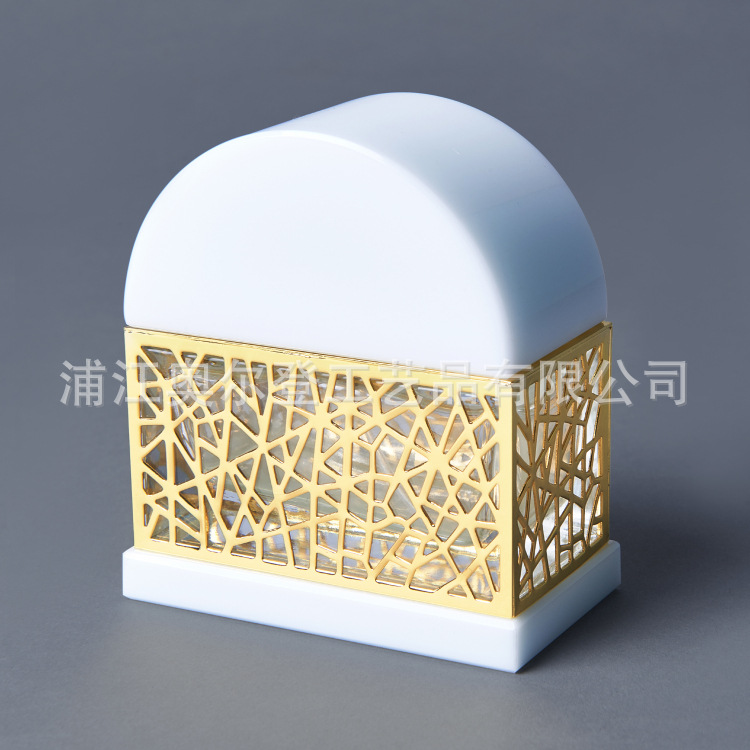 创意乳白K9水晶精油瓶子30ml滴管香水瓶车载迷你香水瓶详情图6