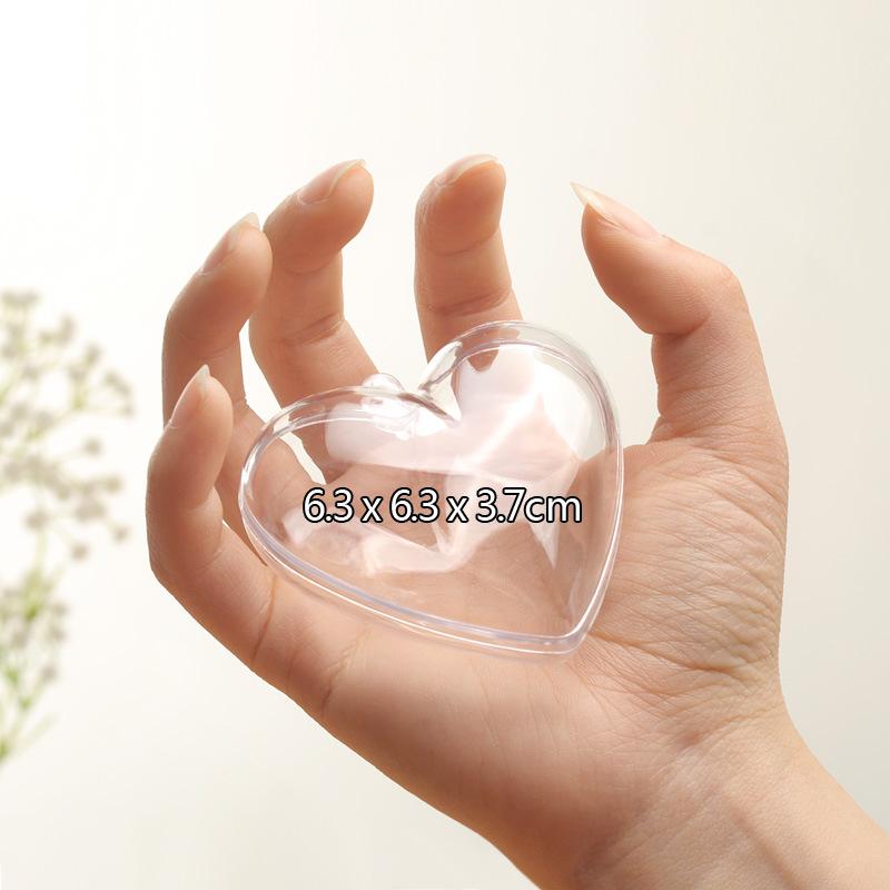 高透明圣诞球空心塑料圆球PS食品级环保糖果盒装饰用品永生花吊球详情图15