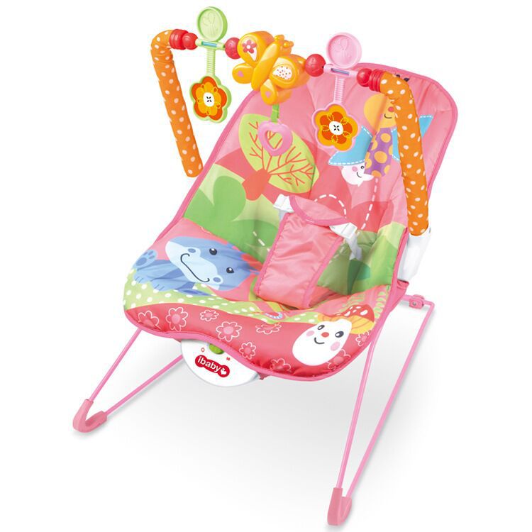 多功能婴儿摇椅躺椅 哄娃震动摇椅 可拆卸0-36个月宝宝安抚椅产品图
