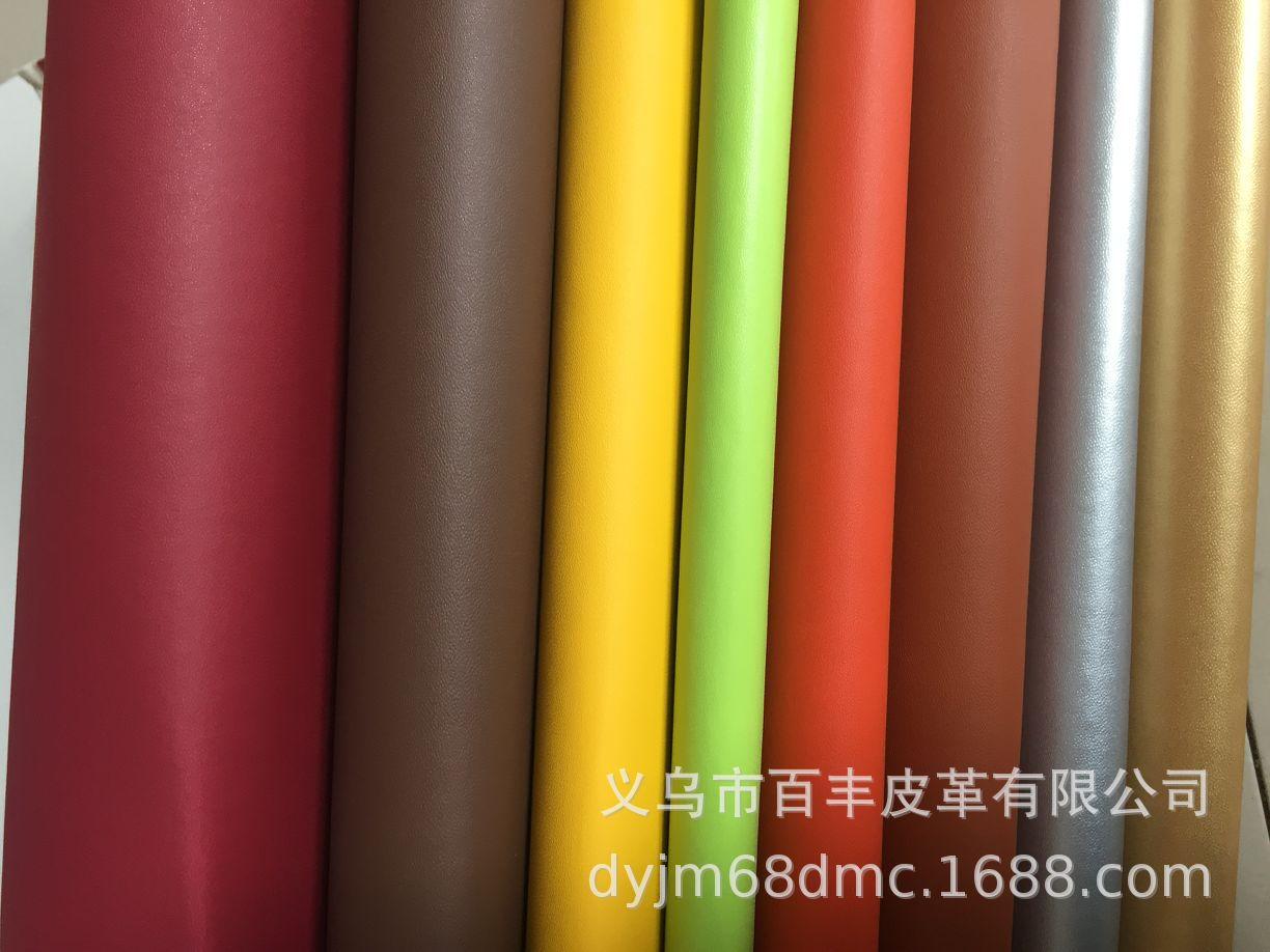 PU metal, fluorescent space leather, shoe materials, bags, leather labels, and clothing accessories are available in stock Item Picture