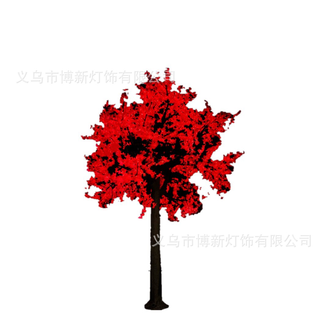 Cross-border supply LED simulation tree lights, decorative tree lights, waterproof outdoor courtyard landscape tree lights, direct supply from the manufacturer Item Picture