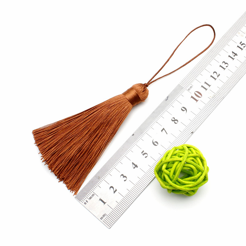 Spot Antique Ice Silk Fringe 7Cm-15Cm Rayon Fringe Hanger Automotive Home Decoration Hanger Wholesale Specification drawing