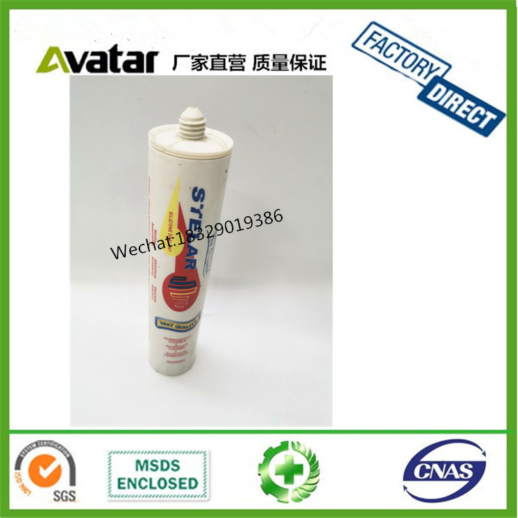STELAR 耐候胶多用防水玻璃胶 中性防霉硅酮快干玻璃胶 玻璃胶细节图