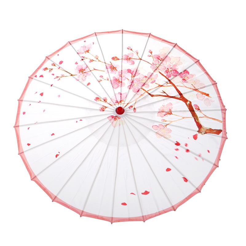 Wholesale of wedding product creative decorative umbrellas, handcrafted bamboo edge craft multi-color oil-paper umbrellas, scenic area event decorative umbrellas, dance prop umbrellas undefined