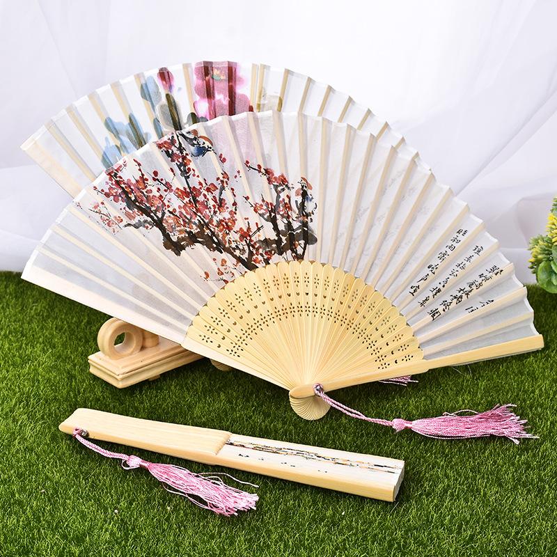 厂家直供古风扇子中国风舞台表演道具影楼拍摄折叠扇装饰摆饰扇子细节图