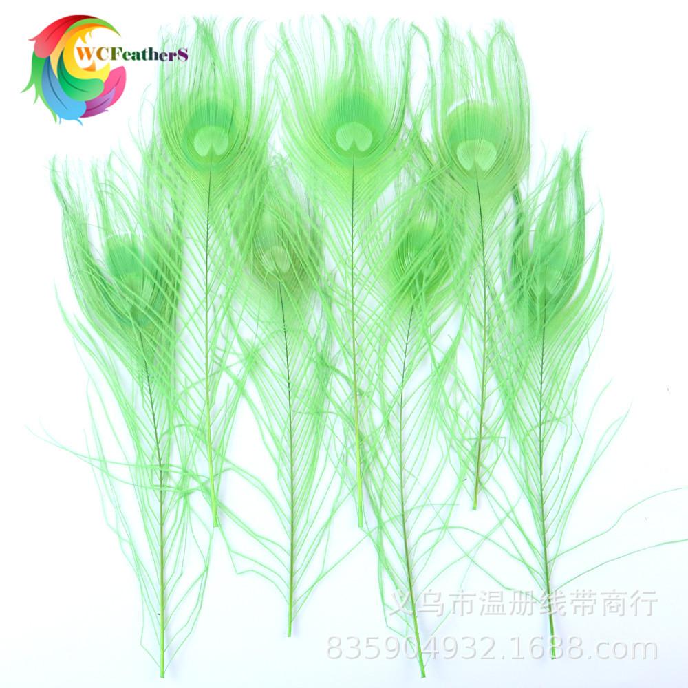 温册厂家直销天然孔雀羽毛DIY家居花瓶装饰婚庆道具新娘胸花材料详情图9