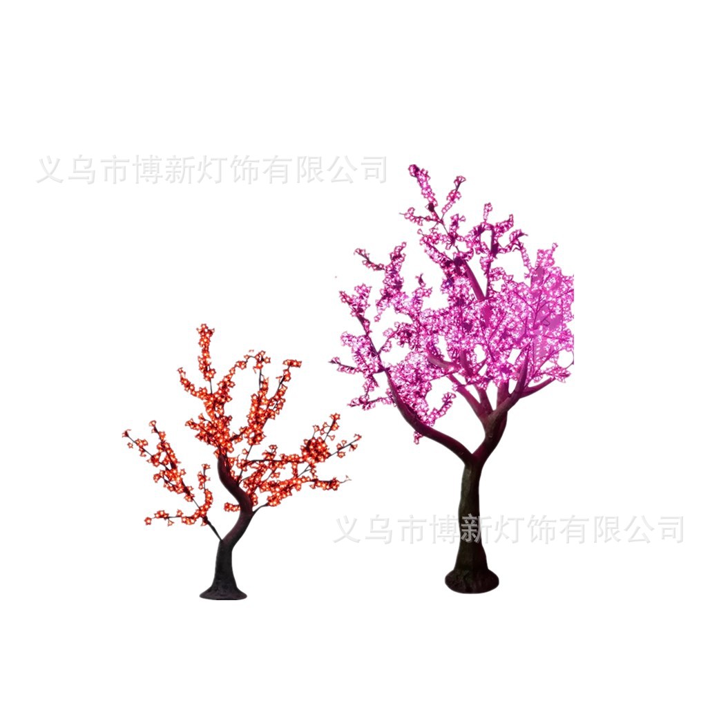 Cross-border supply LED simulation tree lights, waterproof outdoor courtyard park landscape decorative tree lights, direct supply from the manufacturer Item Picture