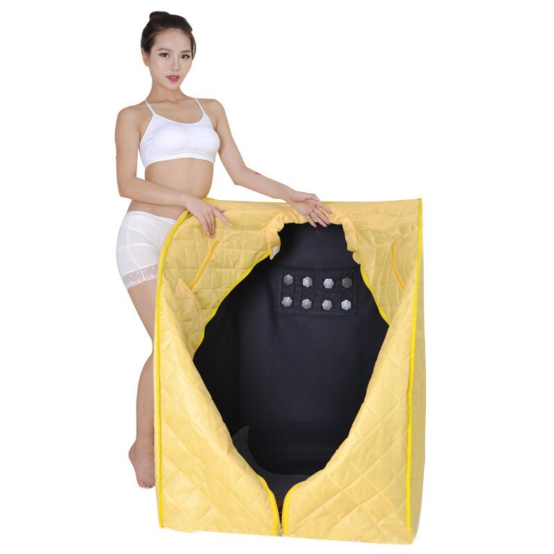 Yuanhong Outdoor sweat sauna box, household folding portable single sauna fumigation machine factory wholesale, Jingmeile sauna bath box Application Scenario