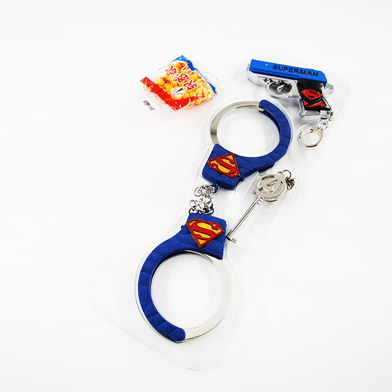Handcuffs, alloy pendants, customizable metal craft ornaments, game and movie accessories, various styles, direct delivery from the manufacturer details Picture
