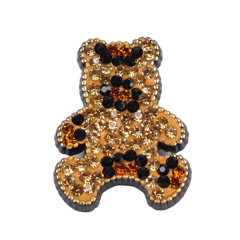 亚克力饰品配件 滴油散珠满钻异形珠 diy儿童饰品百搭饰品批发白底实物图