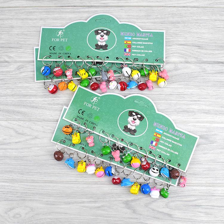 Pet supplies 2021 Factory Direct sales Dog bells, key pendants, and various cartoon characters to choose from Application Scenario