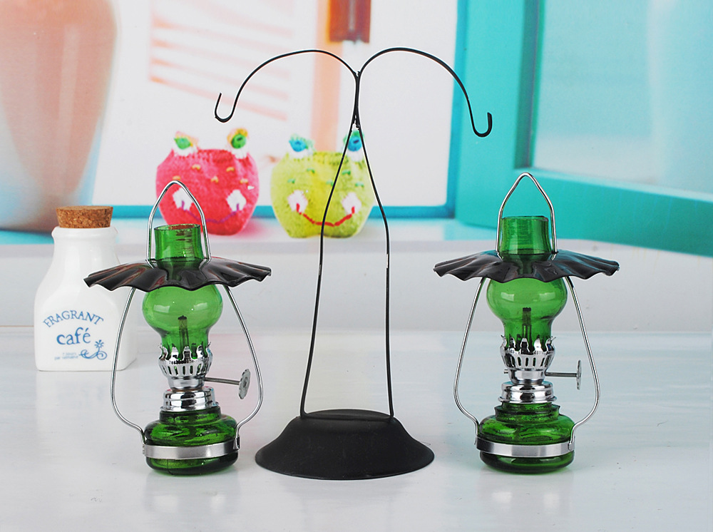 煤油灯玻璃灯情侣灯油灯油燈煤油燈台式玻璃油灯煤油灯2产品图