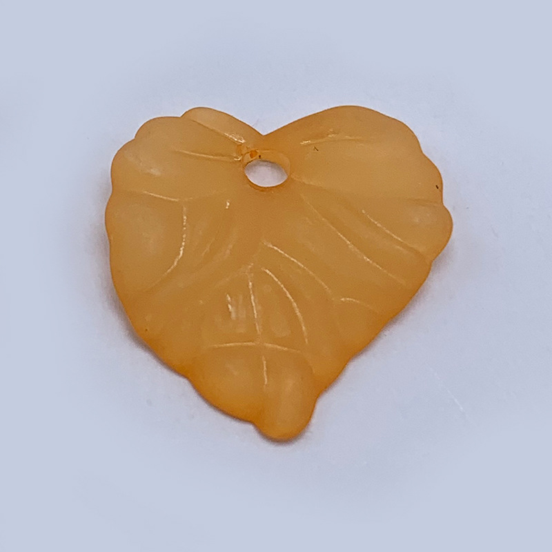 亚克力串珠材料吊孔小树叶 diy手工制作耳环发饰配饰饰品配件批发详情图8