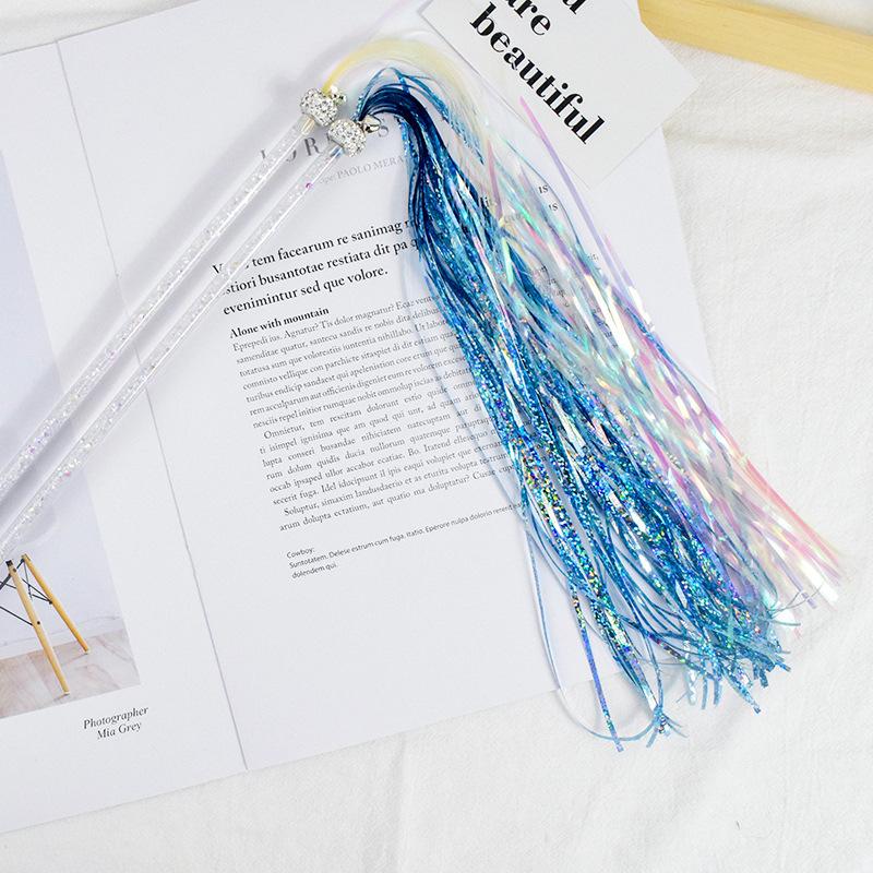 Pet Products Pet products Pet products Cat toys diy Ringing paper glass diamond Cat tease stick Colored ringing paper cat tease stick Cat toy details Picture