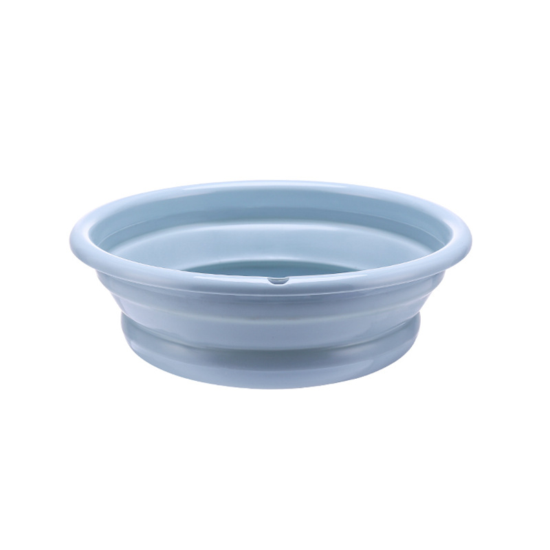 Portable Japanese basin, folding and thickening, large, medium and small washbasin, household laundry basin, travel laundry basin, children's plastic basin undefined