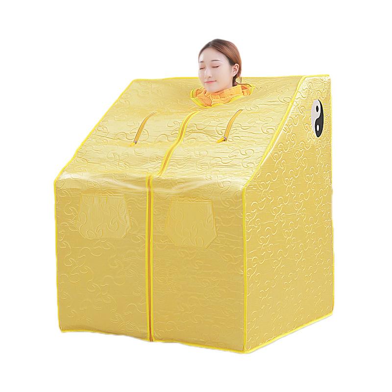 Jingmeile Family Far-infrared Sauna Box, Sweat Steam Box, Household Golden Bagua Space Chamber Sweating and Fumigation Box Item Picture