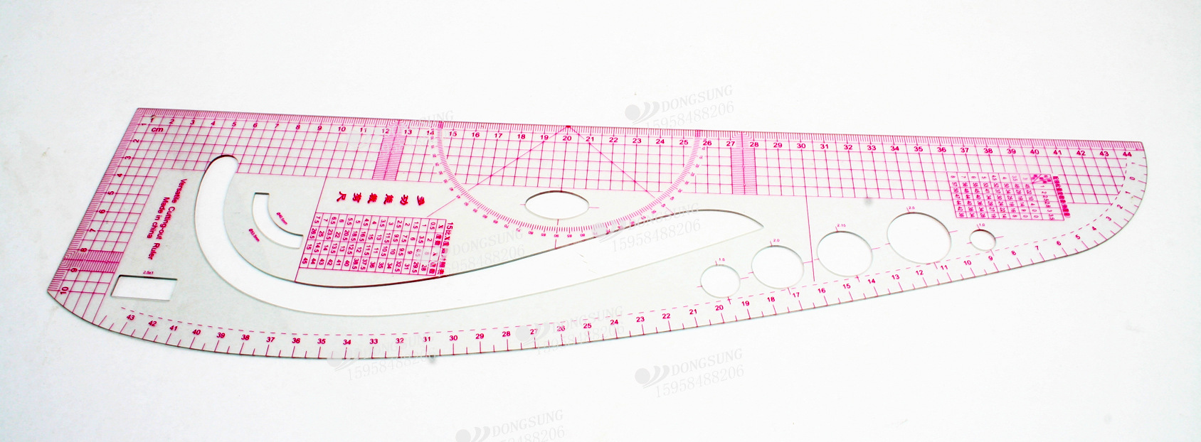 袖笼曲线尺 多功能裁剪尺3245 三角尺 逗号型3231 曲线尺6403