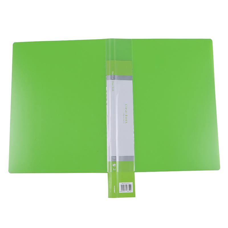 Original manufacturer A4 document book, cheerful color music score holder, test paper holder, business office supplies storage, document book insert Application Scenario