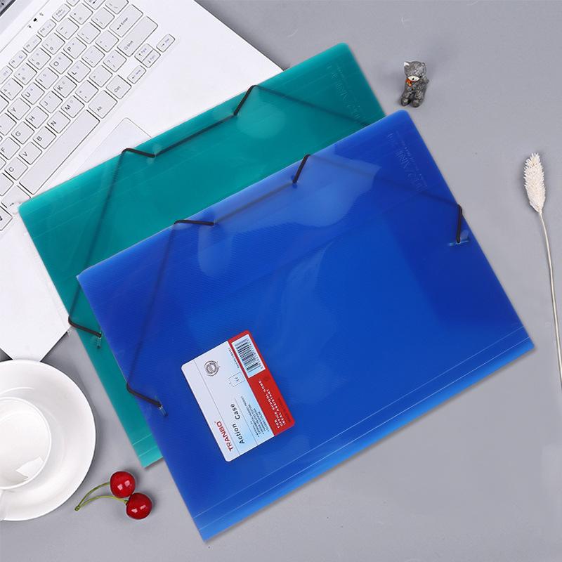 Customized elastic band folders, PP folders, rope bundles, multi-color office folders, and office storage supplies from the manufacturer Application Scenario