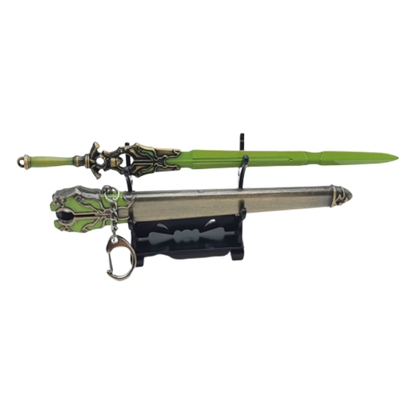 Wholesale factory of new and popular foreign trade sword and knife handicrafts, producing metal hanging ornaments and exquisite bow and arrow decorations wholesale Item Picture
