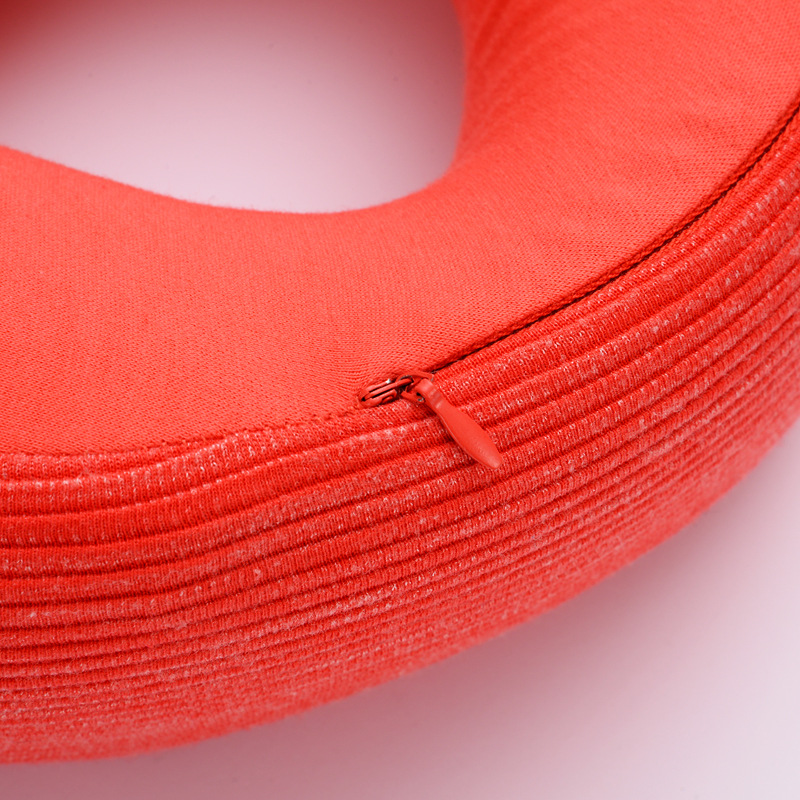 U-Shaped Pillow Processing Custom Manufacturers New Slow Rebound Striped Memory Cotton Neck Pillow Travel Fashion Pillow Item Picture