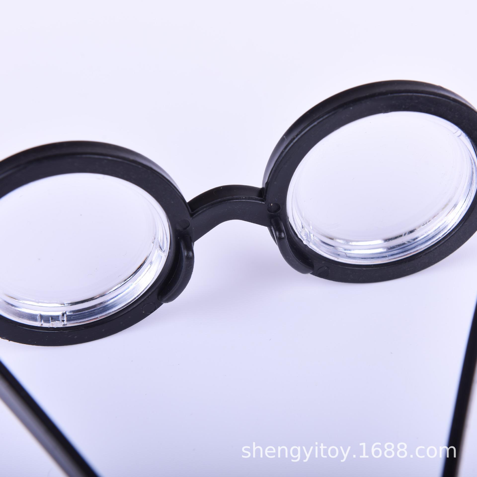 Halloween costume props: round myopia glasses, Harry glasses, Potter stage performance fun and funny glasses Application Scenario