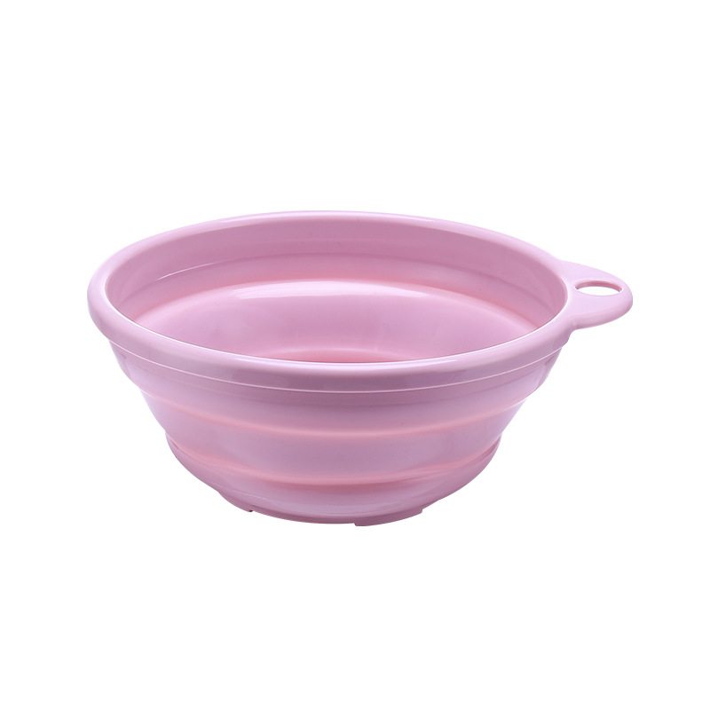 Portable Japanese basin, folding and thickening, large, medium and small washbasin, household laundry basin, travel laundry basin, children's plastic basin undefined