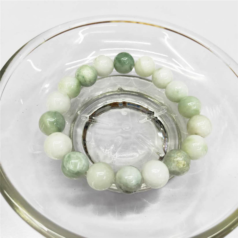 Wholesale of new trendy jewelry natural Tianqing jade bracelets, DIY beaded Maotian jade bracelets, factory direct sales undefined