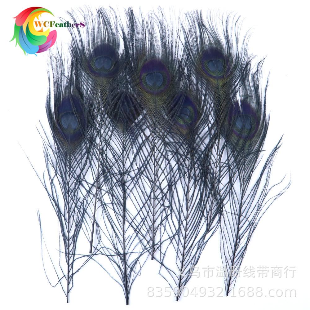 温册厂家直销天然孔雀羽毛DIY家居花瓶装饰婚庆道具新娘胸花材料详情图11