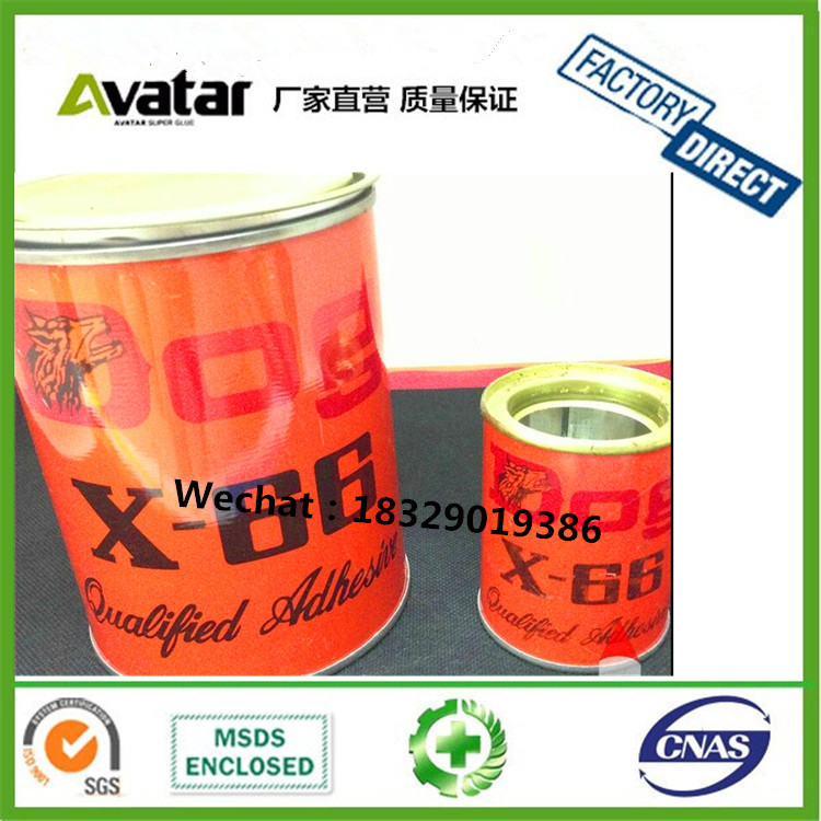 DOG X-66 Orange Tube Glue Orange DOG Head Glue Super glue Plastic glue DOG