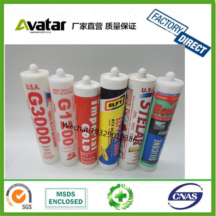 G2100 G3000 2500 SPARKO G2100 G1200 Glass adhesive Neutral silicone weather resistant adhesive