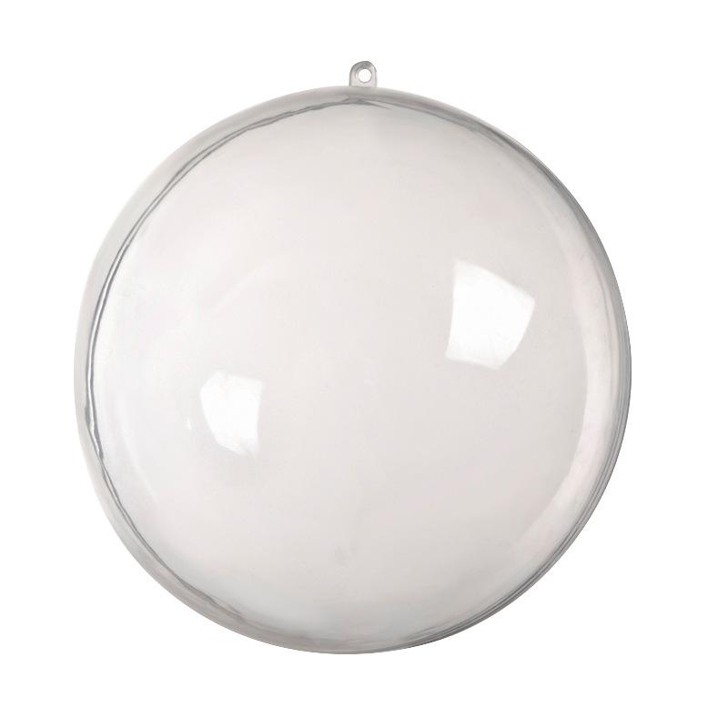 婚庆产品高透明PS塑料空心圆球食品级透明球糖果包装圣诞球慕斯球装饰球详情图5