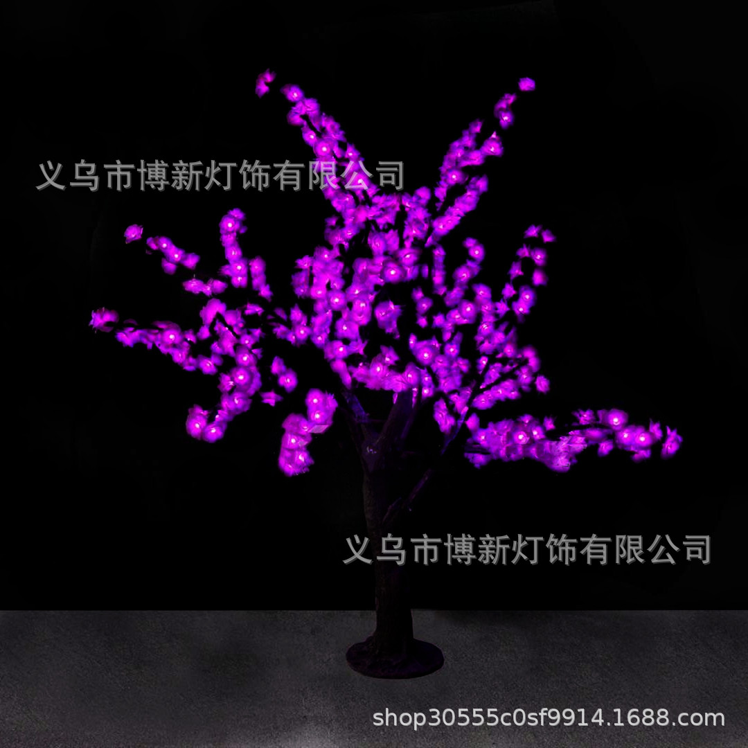 Cross-border supply LED simulation tree lights, waterproof outdoor courtyard park landscape decorative tree lights, direct supply from the manufacturer details Picture