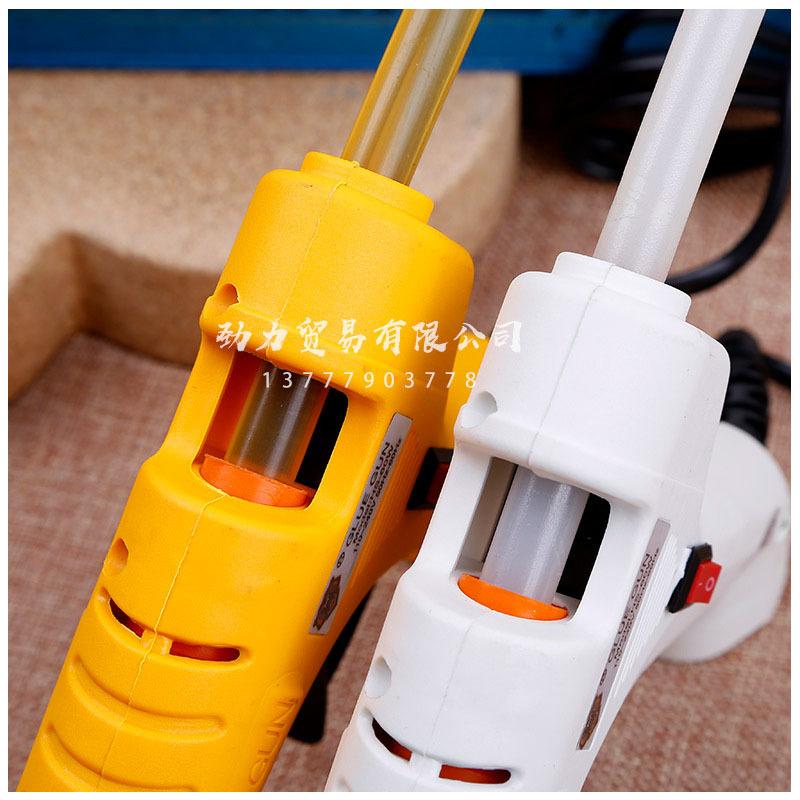 Factory direct sales of copper head hot melt glue guns 100W, 120W, 150W with switch dispensing machine, 11mm glue stick coating machine Item Picture