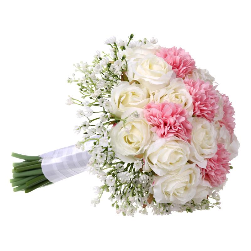 European and American wedding bouquets, creative starry sky simulation bouquets, bride's wedding bouquets, wholesale wedding supplies details Picture