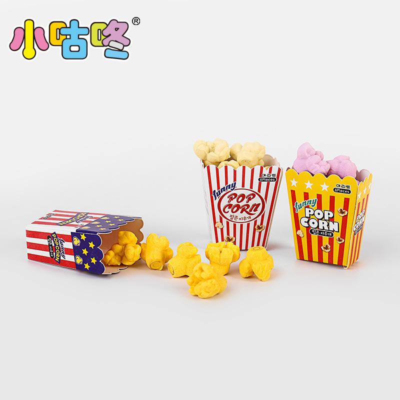 New Korean creative chicken rice flower rubber literature office supplies learning stationery TPR custom wholesale thumbnail