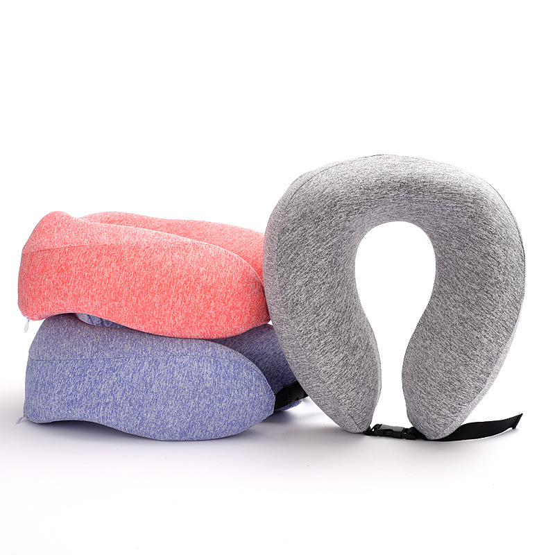 Custom U-Shaped Pillow Memory Cotton Slow Rebound Nap Pillow Neck Support Portable Travel Pillow Neck Creative Neck Pillow Wholesale Application Scenario