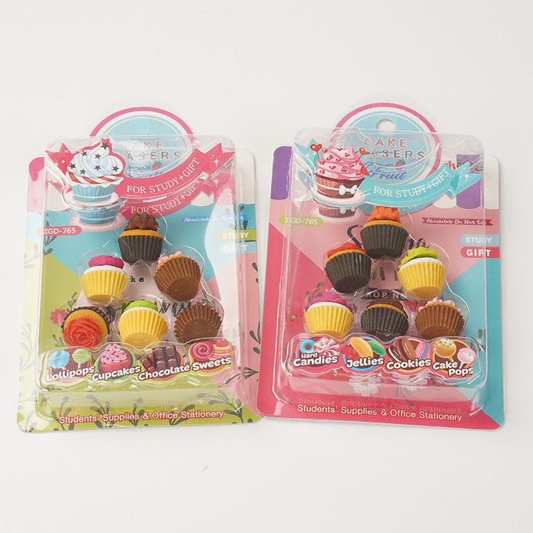 Little Codongs Creative Stationery cartoon cupcakes Cute XGD-765 eraser