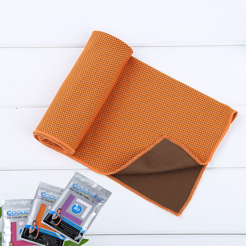 Two-color cold towel ice towel, summer cooling ice towel, quick-drying sports towel, cool towel customized with logo printing undefined