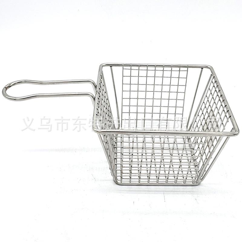 Factory direct sales of stainless steel frying baskets and sieves, French fries frying baskets, deep-frying baskets, filters and sieves, snack and pastry baskets and frames undefined
