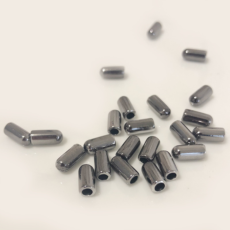 Factory direct sales of acrylic loose beads materials, a hundred sets of diy iron rings, end beads, and various accessories and ornaments wholesale Specification image