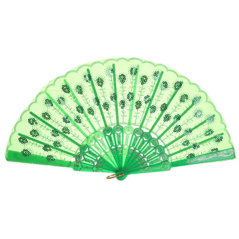 Factory direct supply of ancient-style fans, Chinese-style stage performance folding fans, photography prop fans, home decoration fans Item Picture