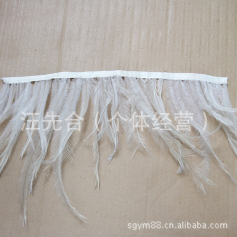 翼鸟毛布边.8-10cm 舞台演出配饰 生产厂家