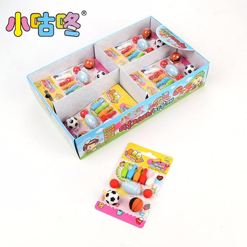 New bowling football football styling equipment eraser learning stationery manufacturers thumbnail