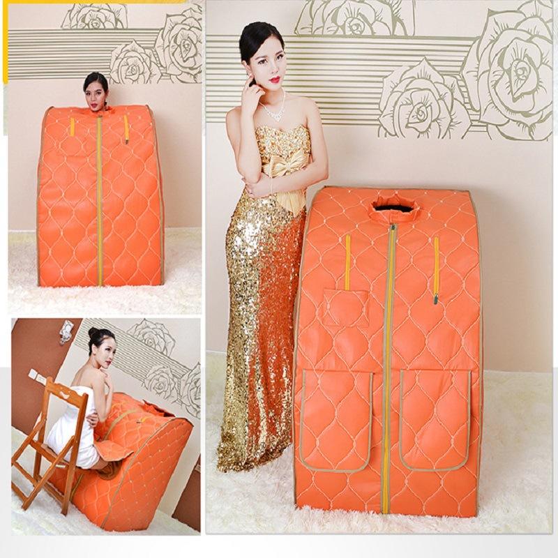 Jingmeile double-person sweat sauna, household foldable sauna machine, far-infrared Tourmaline for both dry and wet use details Picture