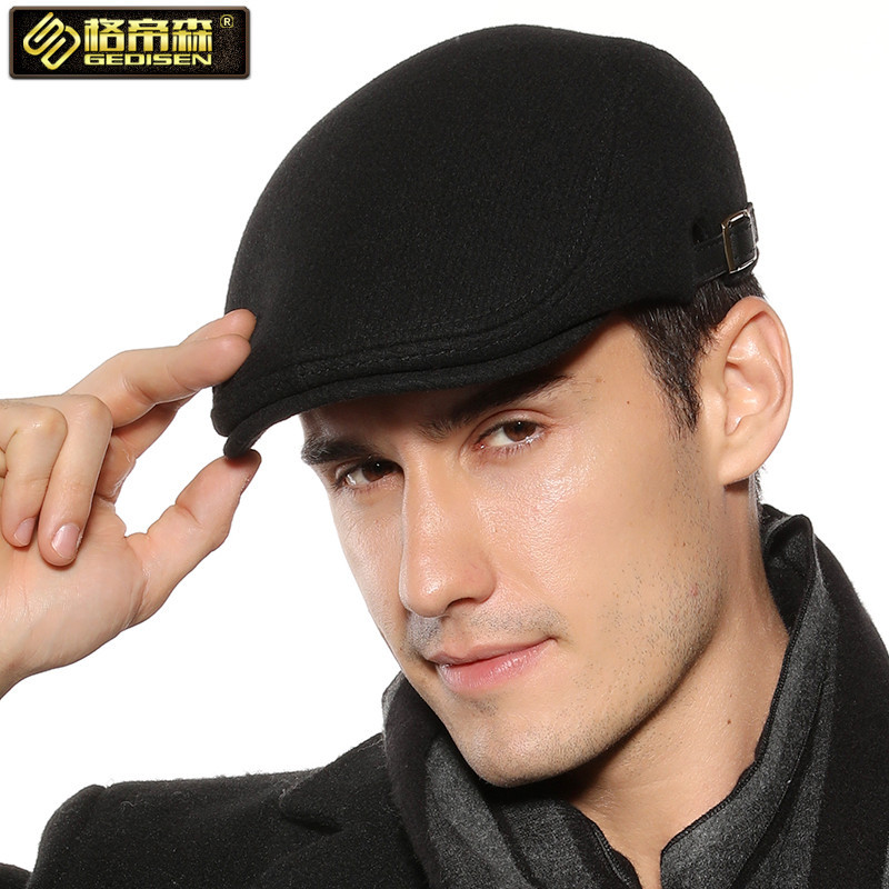 可调节/毛呢/贝雷帽男产品图