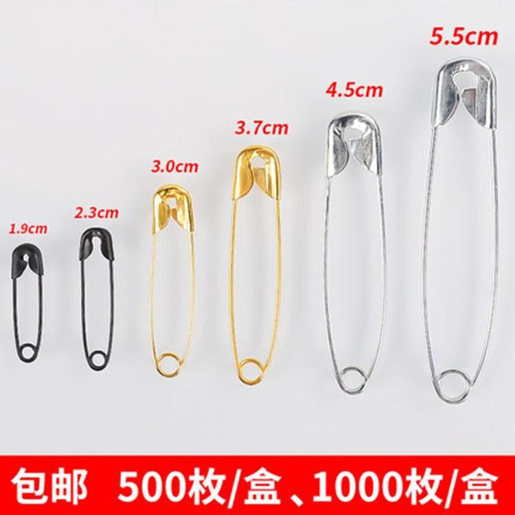 Manufacturers Direct Brooch Shawl Buckle Safety Pin Stainless Steel Breastplate Buckle Pin Size Complete Spot Wholesale details Picture