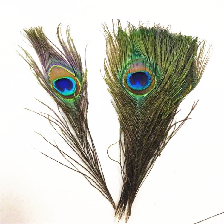 Wholesale peacock feathers 25-30cm eyes big hair quality