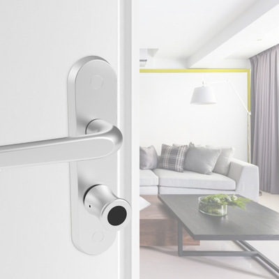Cross-border e-commerce YL-71 European standard smart lock core, fingerprint, password, key, three-in-one, screenless, with voice lift Application Scenario