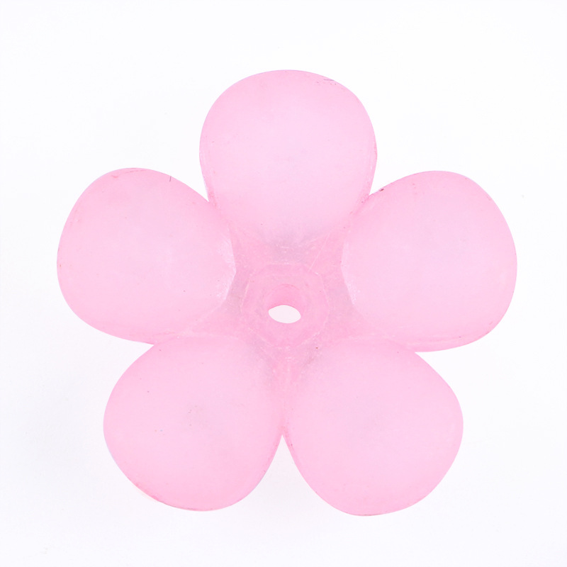 Ancient-style palace flower bridal hair accessories, hairpins, DIY accessories, acrylic frosted flower jelly, white plum blossom beads undefined